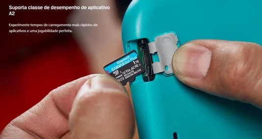 Cartão De Memória Micro SD 64GB Canvas Go Plus C/Adaptador Kingston SDCG4/64GB