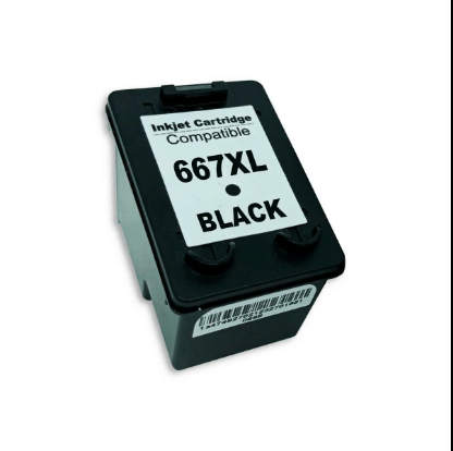 CARTUCHO COMPATIVEL 667 14ML BLACK