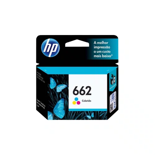Cartucho HP Original 662 CZ104AB Colorido 2ML