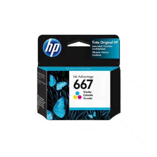 Cartucho HP Original 667 3YM78AL Colorido 2ML