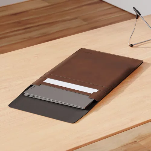 Case P/Notebook até 15.6" Courino Marrom Reliza 9188