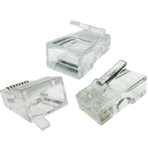 CONECTOR RJ45 8X8 CAT5E CY-P8P8C00 UNIDADE PC100 UN SECLAN