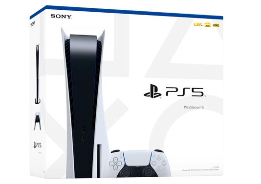 CONSOLE PLAYSTATION 5 STANDARD EDITION, 825GB, CONTROLE DUALSENSE SEM FIO, BRANCO