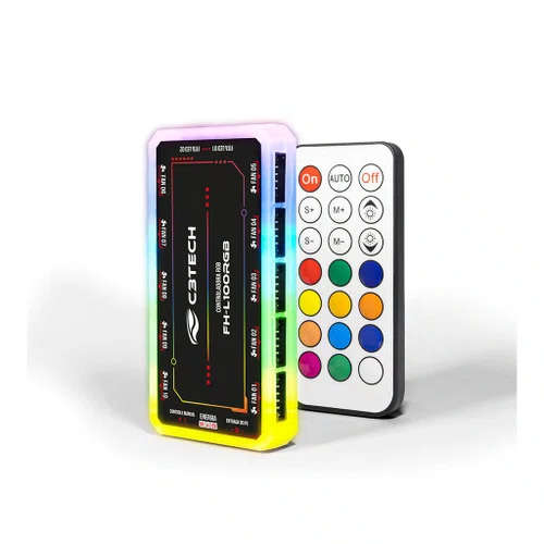 Controladora de Cooler ARGB C3Tech FH-L100RGB