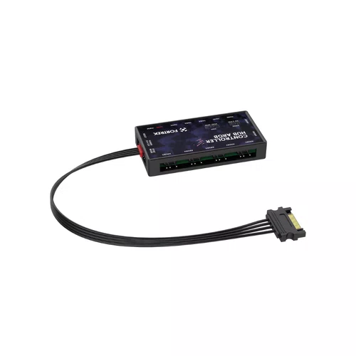 Controladora Hub P/Fan ARGB com Controle Remoto 7 Portas Fortrek