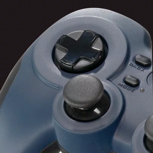 Controle Gamepad Logitech F310 com Fio USB 1,8m Azul para PC
