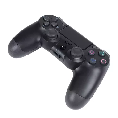 CONTROLE COMP.P/LAYSTATION 4 SEM FIO MODELO PLAY 4 PRETO