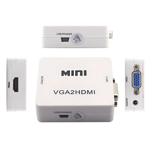 Conversor VGA/HDMI com Áudio CC-VH1K Exbom