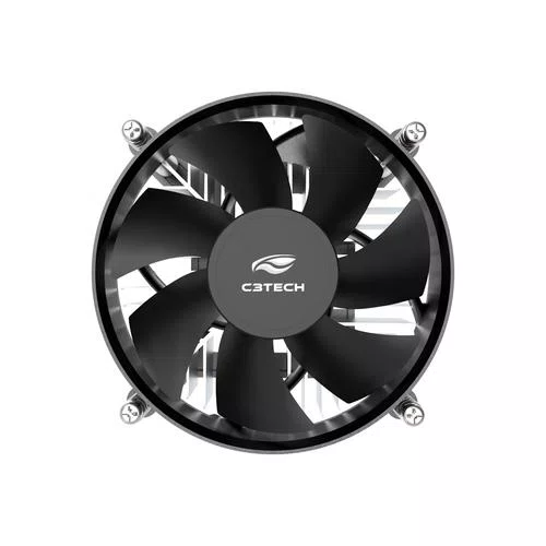 Cooler P/Processador Intel LGA1150 / 1151 / 1155 / 1156 C3Tech FC-20BK Preto