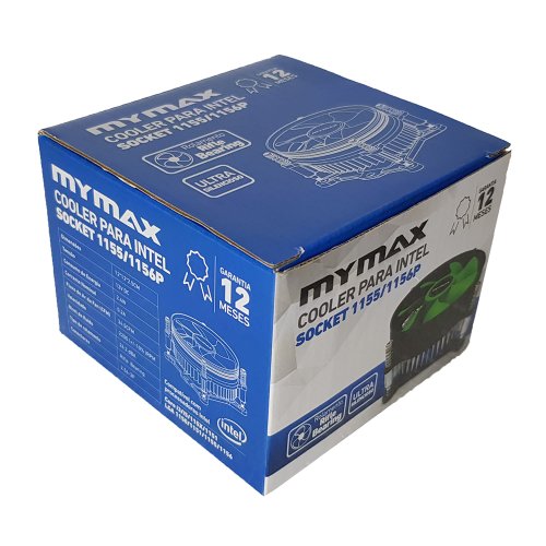 Cooler Para Processadores Intel Tx900Or De Socket 1155/1156 Mymax