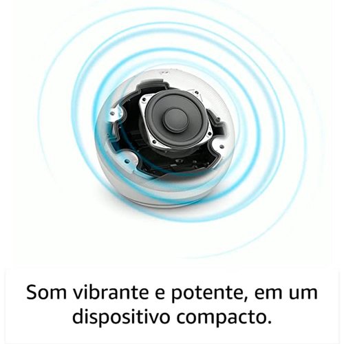 Echo Dot (5ª Geração) Smart Speaker C/Alexa Branca - AMAZON