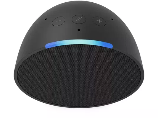 Echo Pop Com Alexa Smart Speaker Som Envolvente Azul - AMAZON