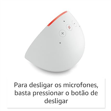Echo Pop Com Alexa Smart Speaker Som Envolvente Azul - AMAZON