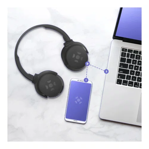 Fone de Ouvido Bluetooth HBT1 Fortrek Preto
