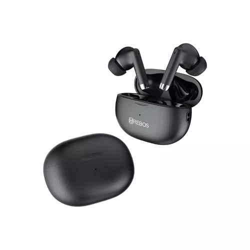 Fone de Ouvido Bluetooth Hrebos EB-215 X1 TWS Preto