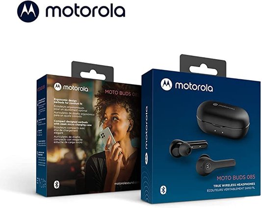 Fone De Ouvido Bluetooth Moto Buds 085 Preto - MOTOROLA
