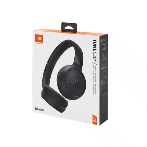 Fone De Ouvido Bluetooth Tune 520BT Preto - JBL