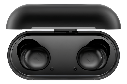 Fone de Ouvido Bluetooth TWS TW969 Lite Preto Sem Fio com Estojo de Recarga e Alta Qualidade de Som