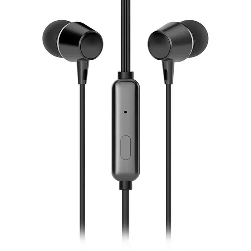 Fone de ouvido Intra Auricular com microfone preto DHE-7000 HP - 8YJ88AA CX 1 UN