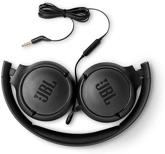 Fone De Ouvido C/MIC.Tune 500 Preto - JBL