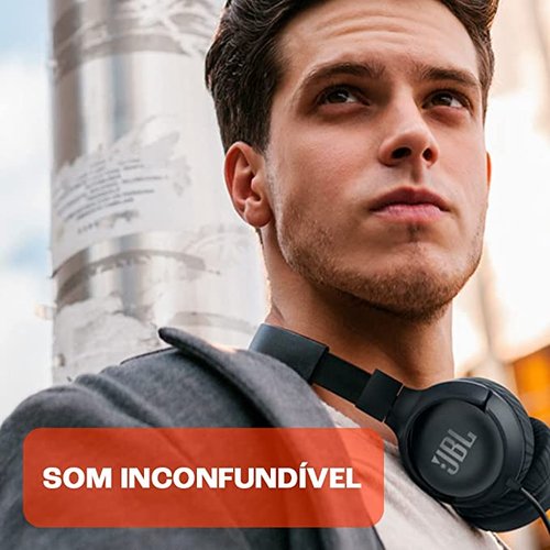 Fone De Ouvido C/MIC.Tune 500 Preto - JBL