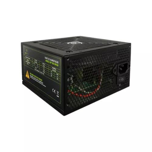 FONTE P/GABINETE ATX 500W AUTOSWITCH S/CABO MP500OPASW