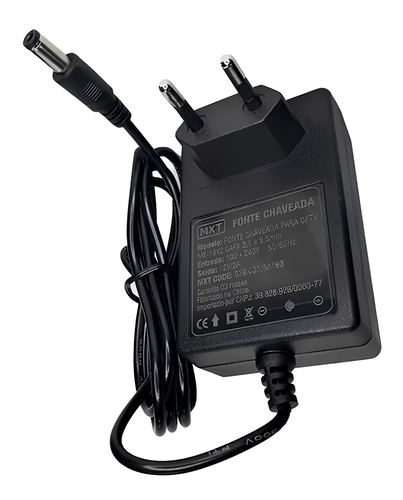 FONTE USO GERAL 12V 2A PLUG P4 FC1202EN