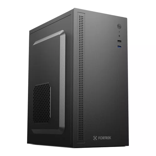 Gabinete ATX Office Fortrek GO12 Compact Preto