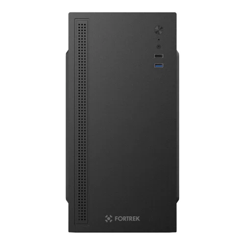 Gabinete ATX Office Fortrek GO12 Compact Preto