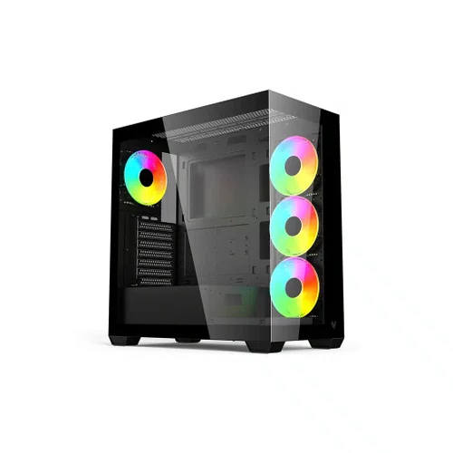 Gabinete Gamer LV510BK c/4 Fans 120mm ARGB