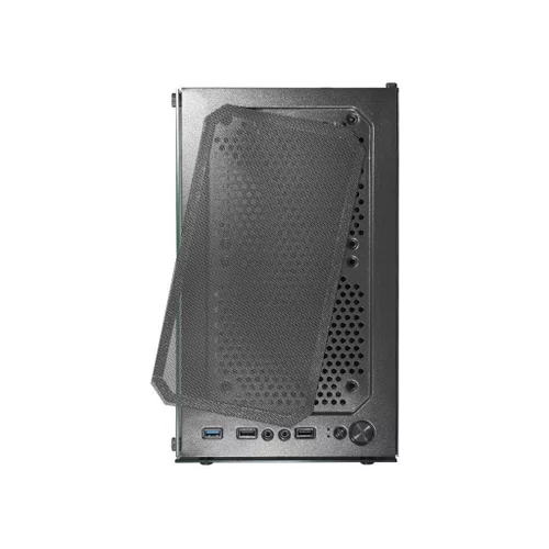 Gabinete Gamer c/3 Coolers Frontais e Painel de Vidro Preto CG10W5 Elite