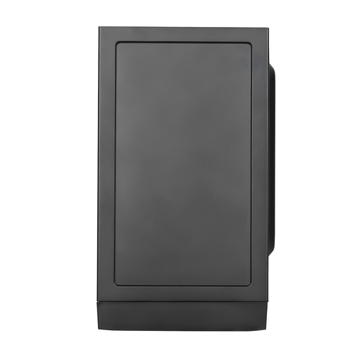 GABINETE GAMER LATERAL ACRILICO C/2 FANS PLATE GGPACBK PRETO