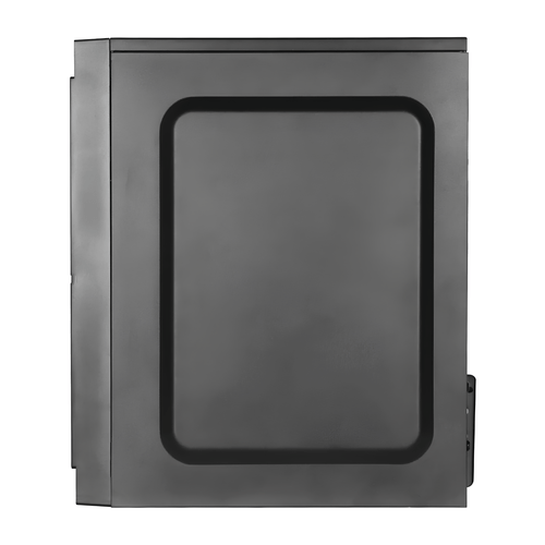 GABINETE GAMER LATERAL ACRILICO C/2 FANS PLATE GGPACBK PRETO