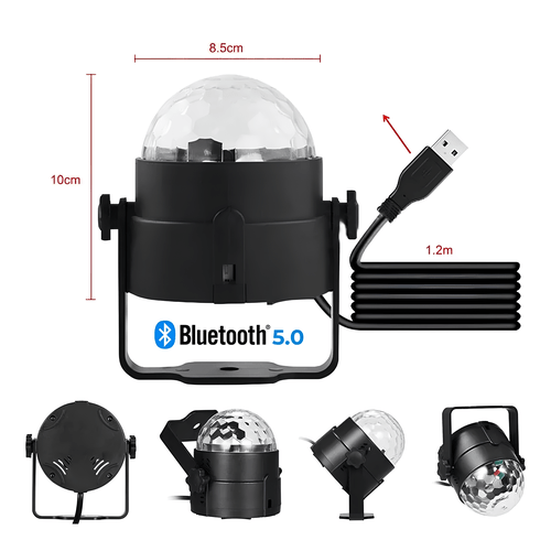 Globo Bola Maluca LED USB LEY2165 – Iluminação Colorida e Divertida