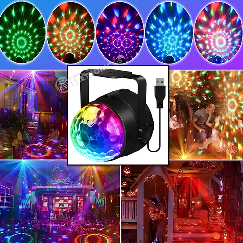 Globo Bola Maluca LED USB LEY2165 – Iluminação Colorida e Divertida