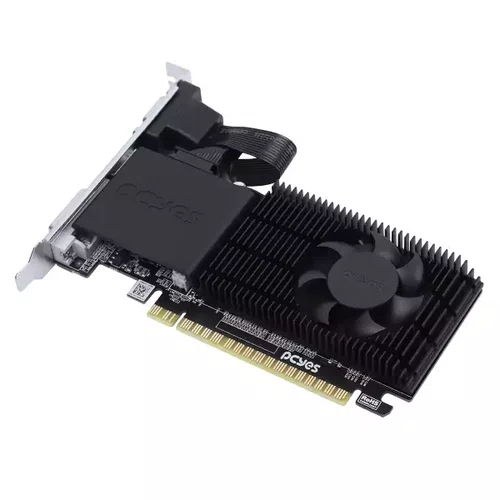 GPU NVIDIA GEFORCE GT 610 2GB DDR3 64 BIT PROJETO EDGE LOW PROFILE SINGLE FAN - PPE610DR3LPBR