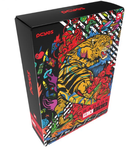 GPU RX 580 8GB GDDR5 256 BITS 2048SP DUAL-FAN GRAFFITI SERIES PVRX5808GBDF