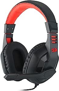 HeadSet Gamer 2XP2 Ares H120 Preto/Vermelho - REDRAGON