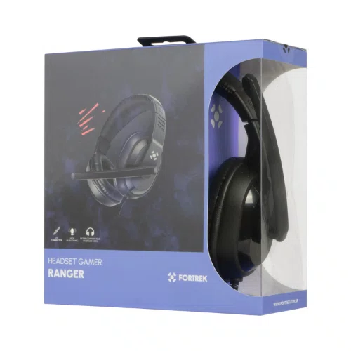 HEADSET GAMER P3 RANGER PRETO