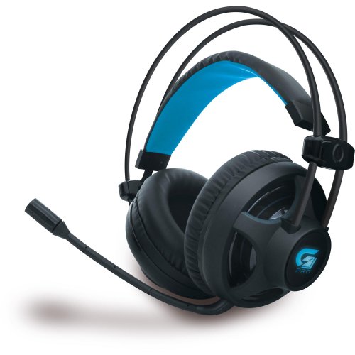 Headset Gamer Pro H2 P2 USB Com Led Azul Preto -  Fortrek