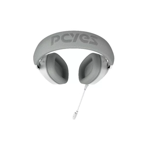 Headset Gamer USB Surround Nowy White Ghost RGB Microfone Destacável PCYES HGNW40WG
