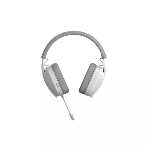Headset Gamer USB Surround Nowy White Ghost RGB Microfone Destacável PCYES HGNW40WG