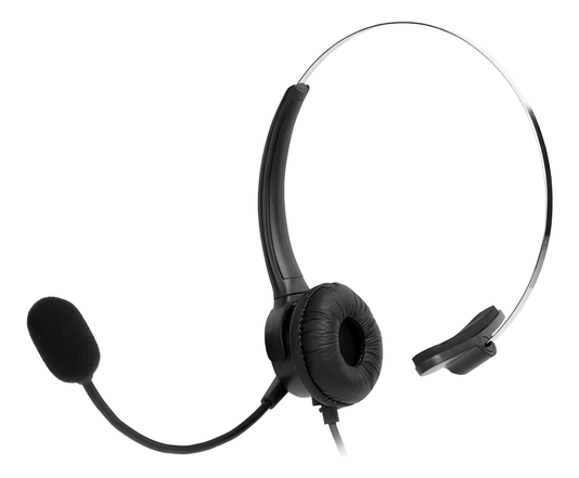 Headset USB UNO VK400, Cabo 1,6m, Áudio Claro e Conforto para Uso Prolongado – Preto