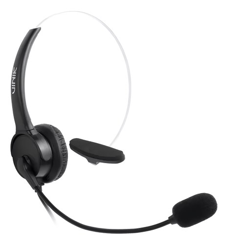 HEADSET USB 1,6M CORP UNO VK400 PRETO