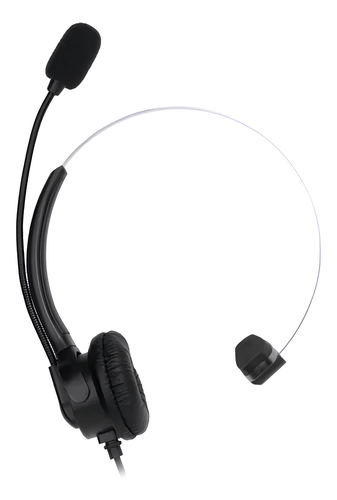 HEADSET USB 1,6M CORP UNO VK400 PRETO