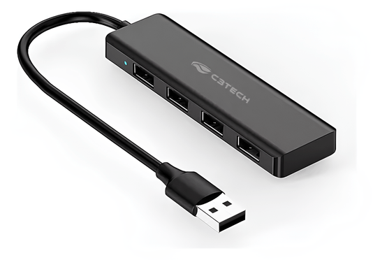 HUB USB 2.0 4 PORTAS HU230BK PRETO