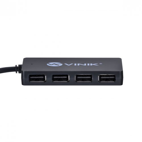 Hub USB 2.0 4 Portas HUV-20 Preto - Vinik
