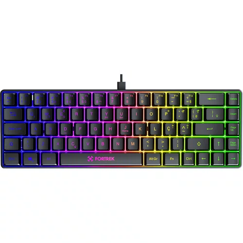 Kit Gamer: Teclado Fortrek Fearless 65, Mouse Vickers New Edition, Mousepad Speed MPG102