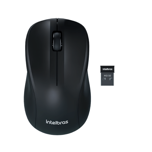 KIT TECLADO E MOUSE SEM FIO CSI50 PRETO