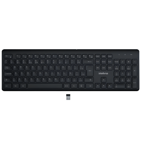 KIT TECLADO E MOUSE SEM FIO CSI50 PRETO